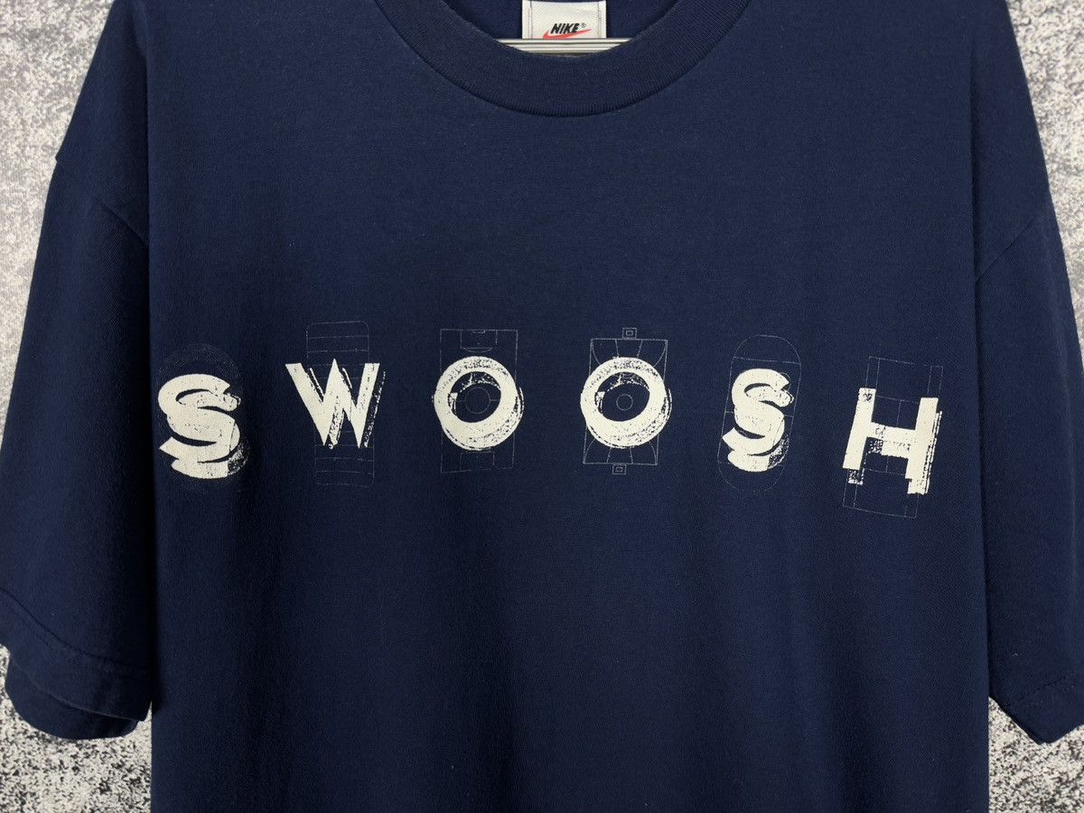 Nike Men’s Nike Big Swoosh Vintage 90s Logo T-Shirt Retro Size L Size US L / EU 52-54 / 3 - 6 Thumbnail