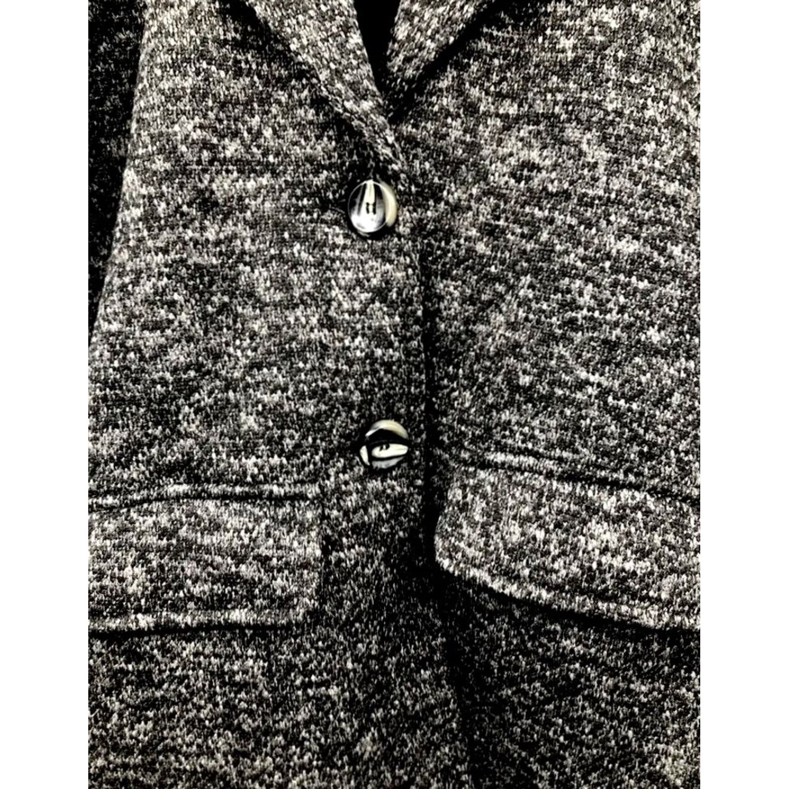 Steve Madden Steve Madden Gray Oversized Button-Up Winter Coat Women's Small Pea Coat Mens? No. Size S / US 4 / IT 40 - 5 Thumbnail