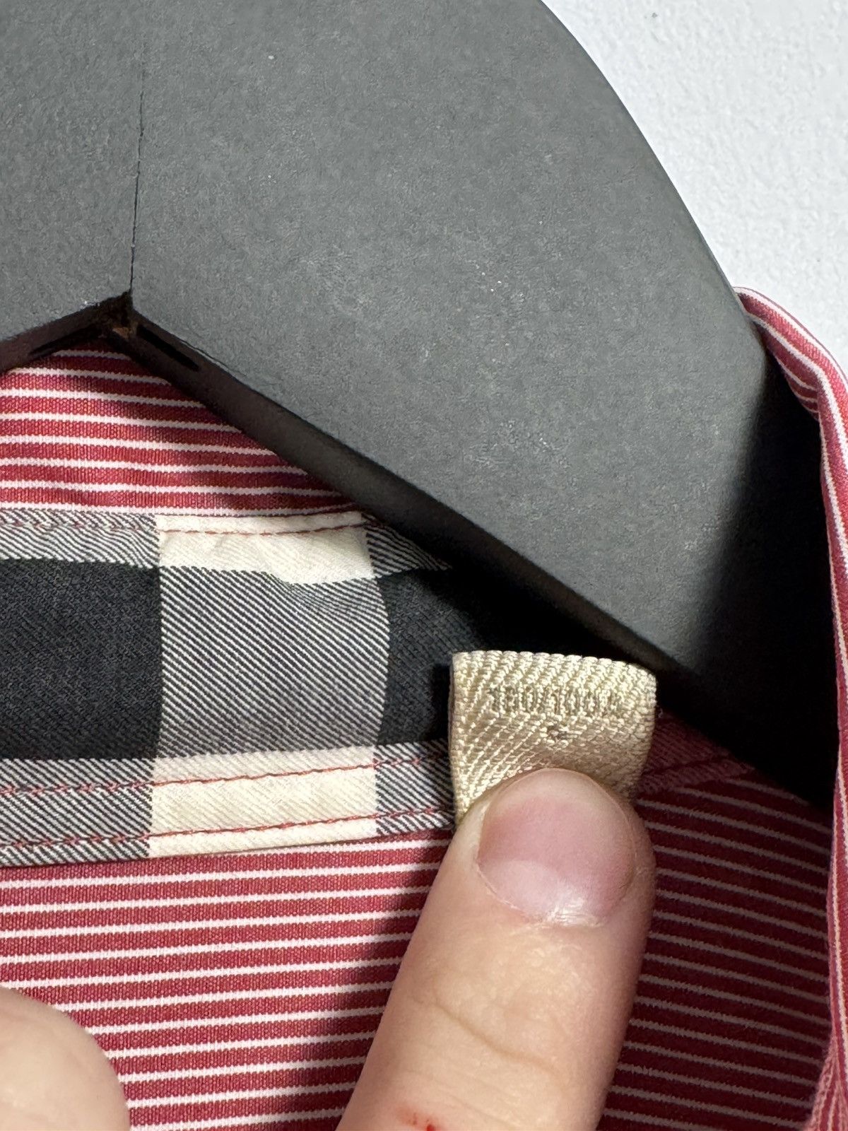 Burberry Burberry Button Up Shirt Luxury Size US L / EU 52-54 / 3 - 7 Thumbnail