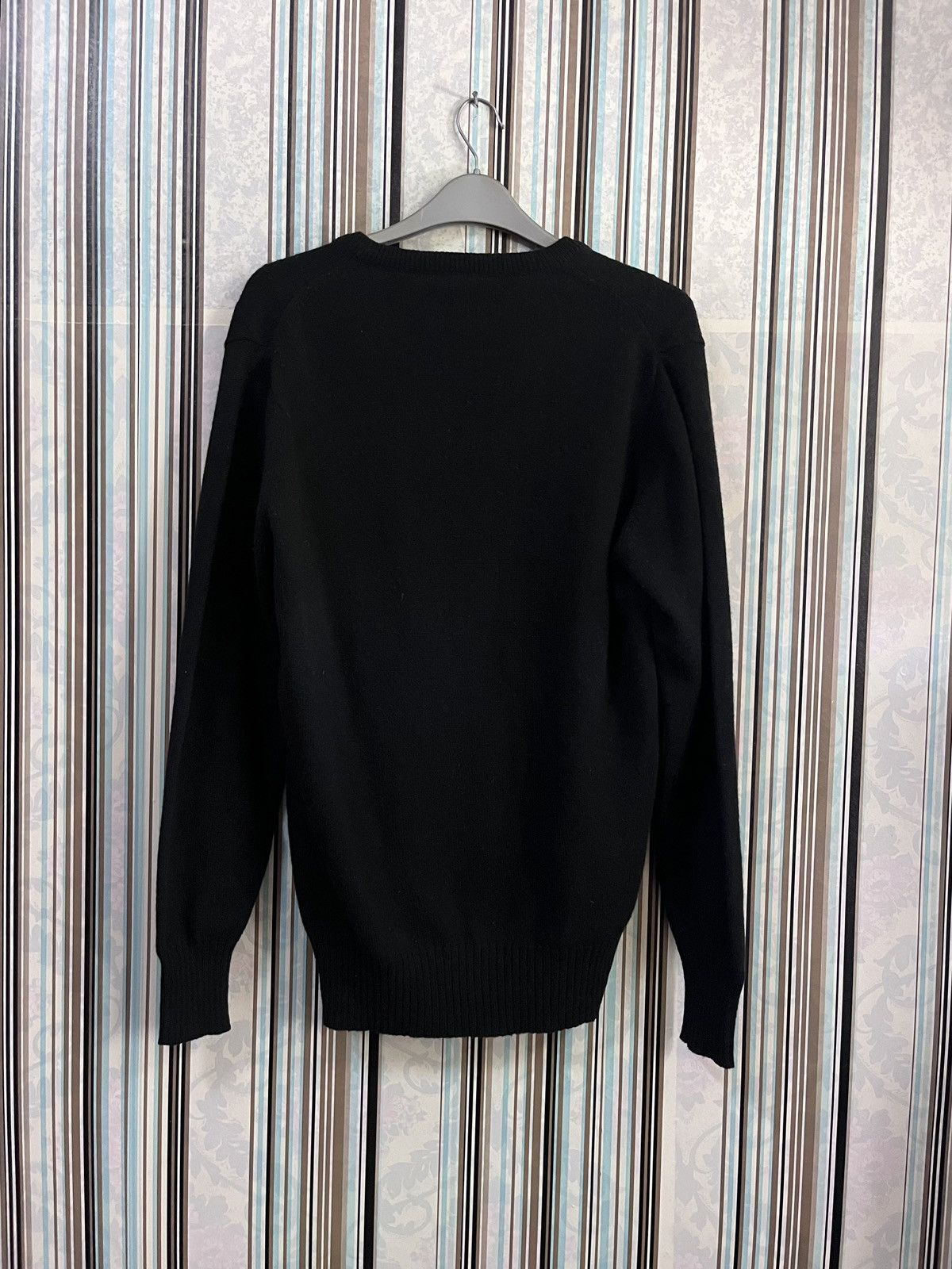 Lanvin 1990s intarsia lambwool abstract art #F2 Size US S / EU 44-46 / 1 - 4 Thumbnail