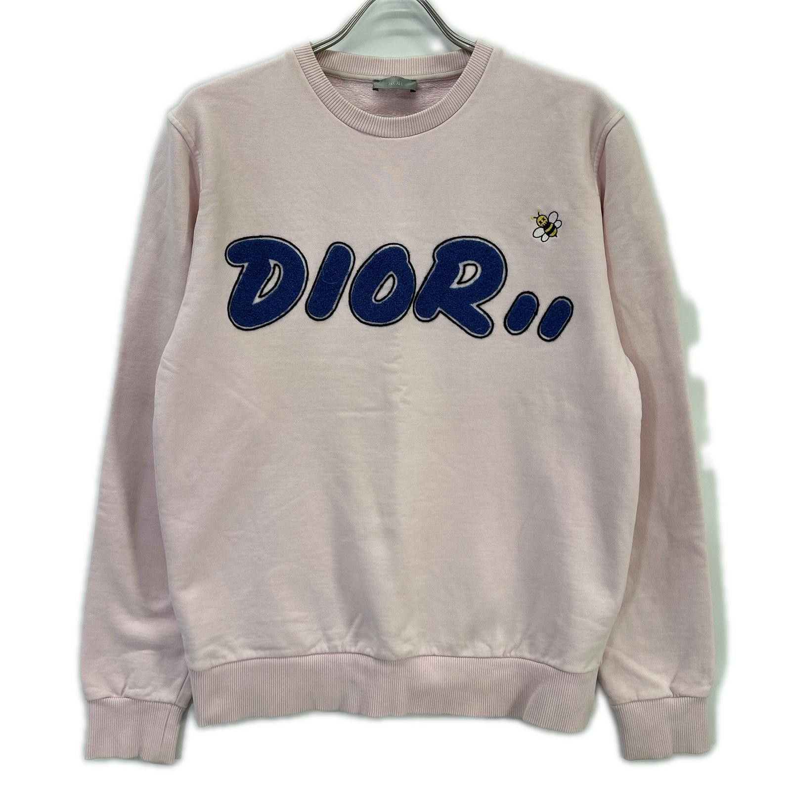 Dior × Kaws Dior x kaws Pink Bee Sweatshirt | Grailed