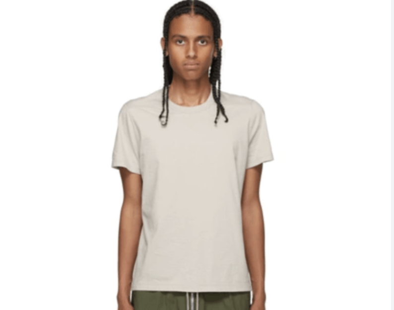 Rick Owens Rick Owens Short Level T Pearl Size L Viscose/Silk  