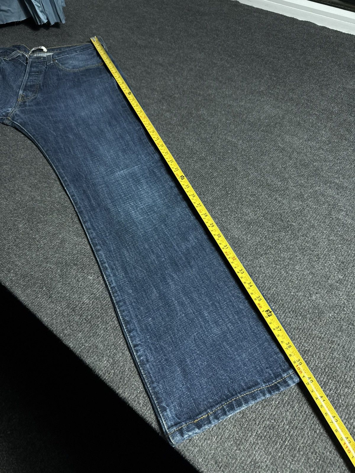 Levi's 00s Vintage Levi's 501 Western USA Straight Button Jeans Size US 32 / EU 48 - 17 Thumbnail