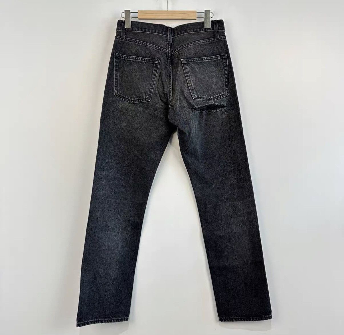 Balenciaga Balenciaga Slashed Ripped Jeans J42 Size 26" / US 2 / IT 38 - 2 Thumbnail