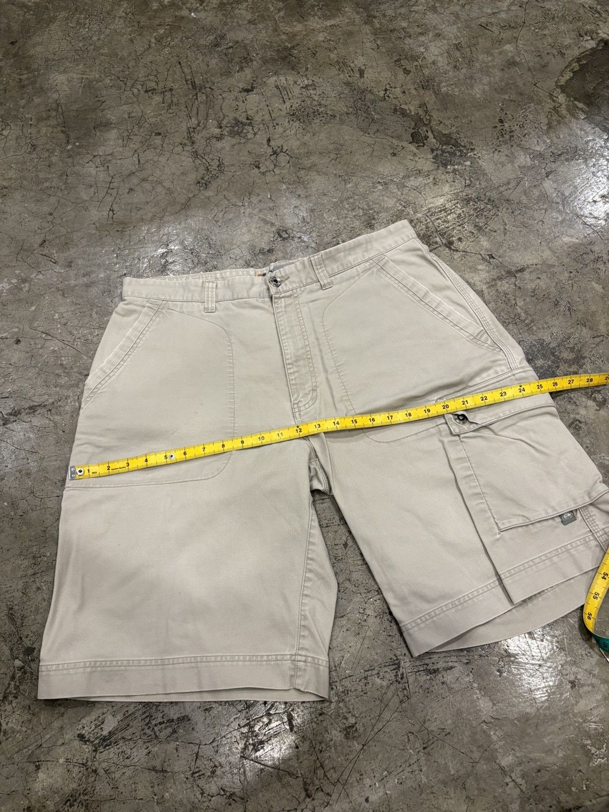 Nike ACG Vintage Nike ACG Beige Cargo Shorts Size US 36 / EU 52 - 17 Thumbnail