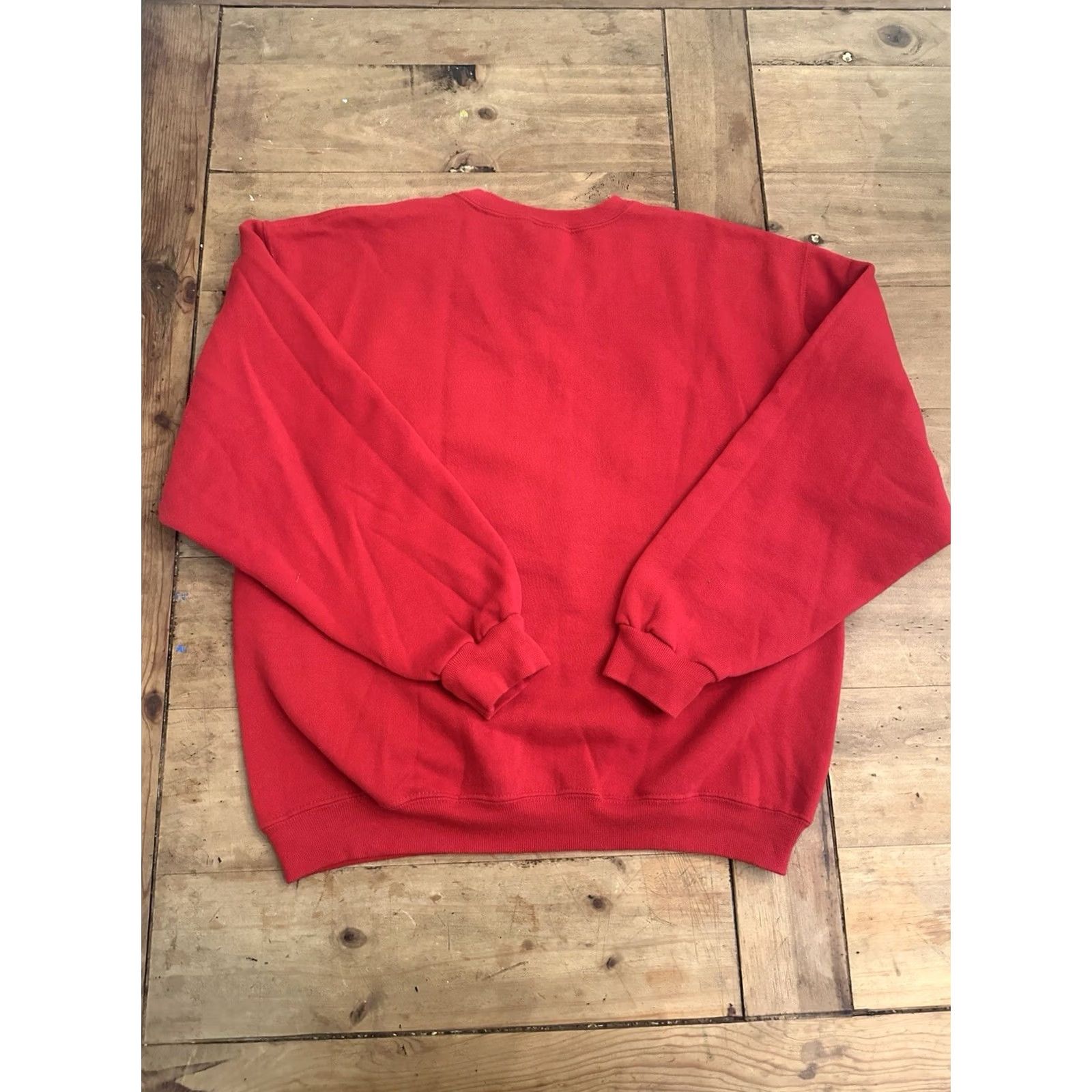 Russell Athletic VINTAGE Russell Athletic Sweatshirt University of Wisconsin Red M Mens Crewneck Pullover Medium Size US M / EU 48-50 / 2 - 6 Thumbnail
