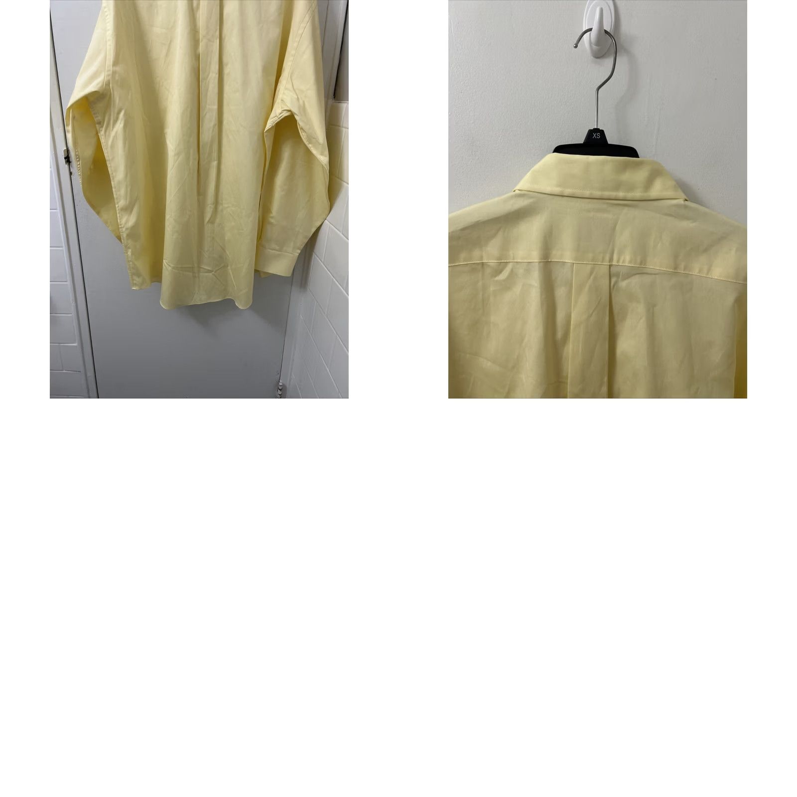 Brooks Brothers Brooks Brothers Original Polo Shirt Mens 17 Yellow Oxford Supima Button Up L/S Dress Shirt Size US XL / EU 56 / 4 - 9 Thumbnail