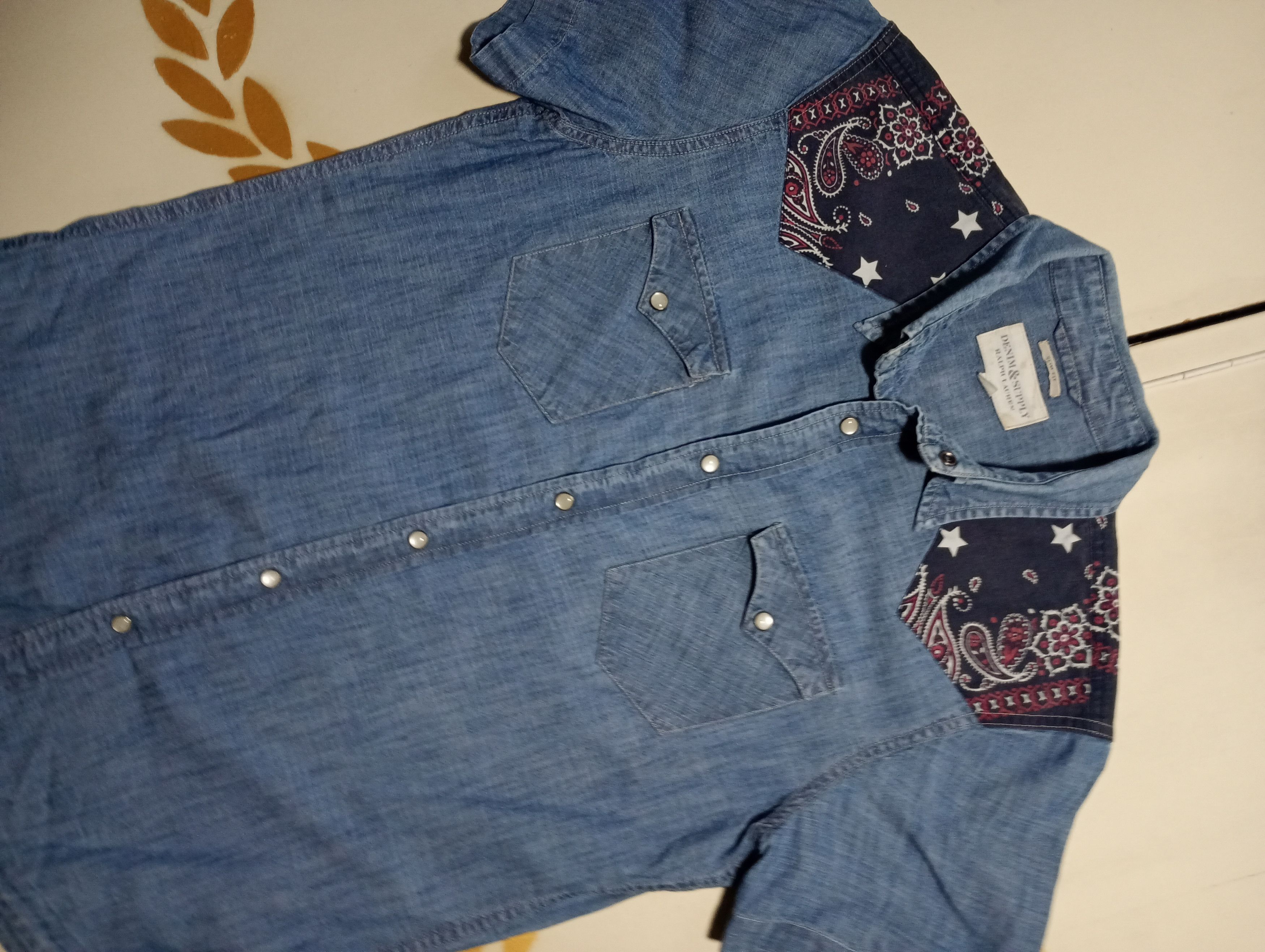 Denim & Supply Ralph Lauren Denim & Supply Ralph Lauren Short Sleeve Shirt Size US M / EU 48-50 / 2 - 5 Thumbnail