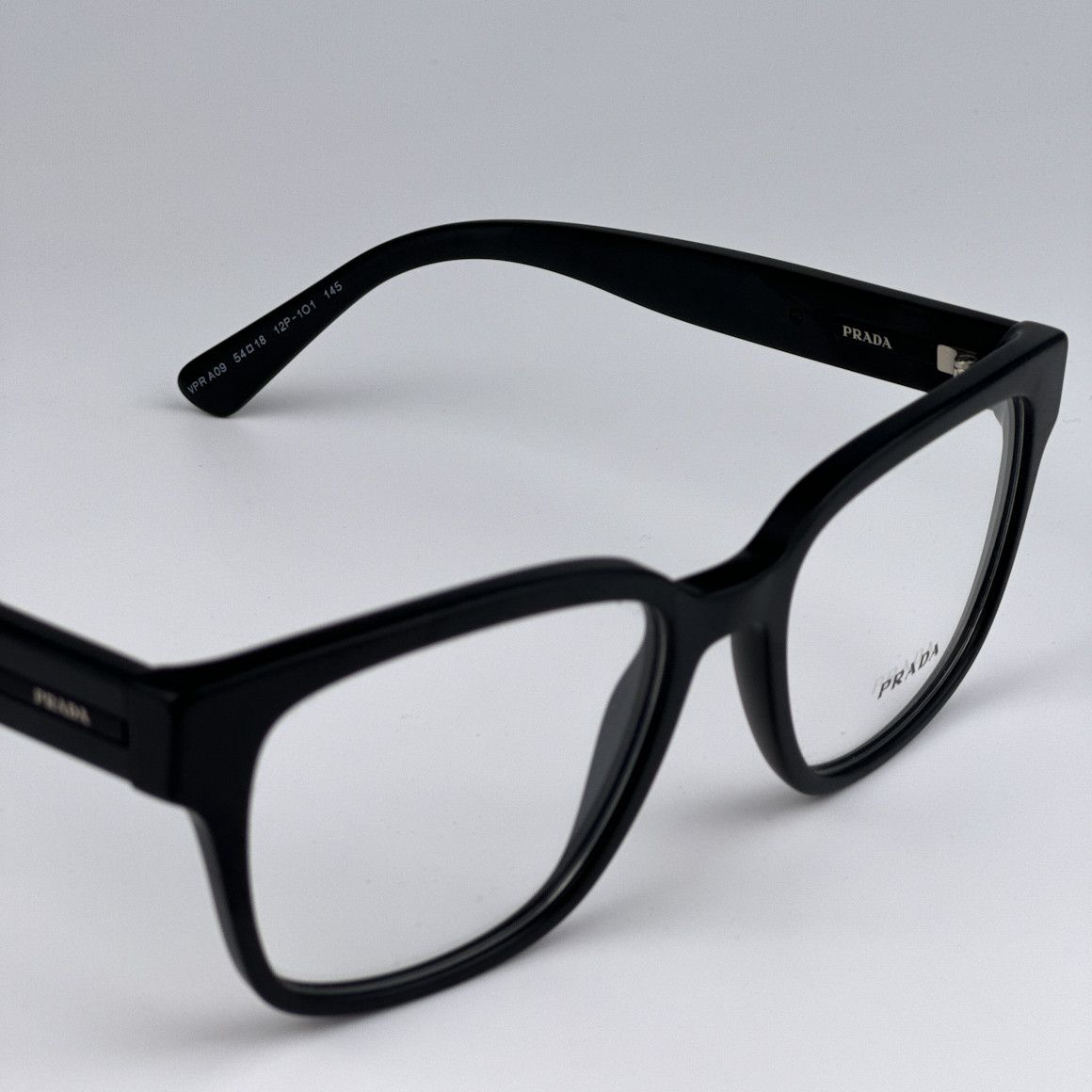 Prada NEW Prada PRA09V 12P1O1 Square Unisex Eyeglasses VPR A09 Size ONE SIZE - 6 Thumbnail