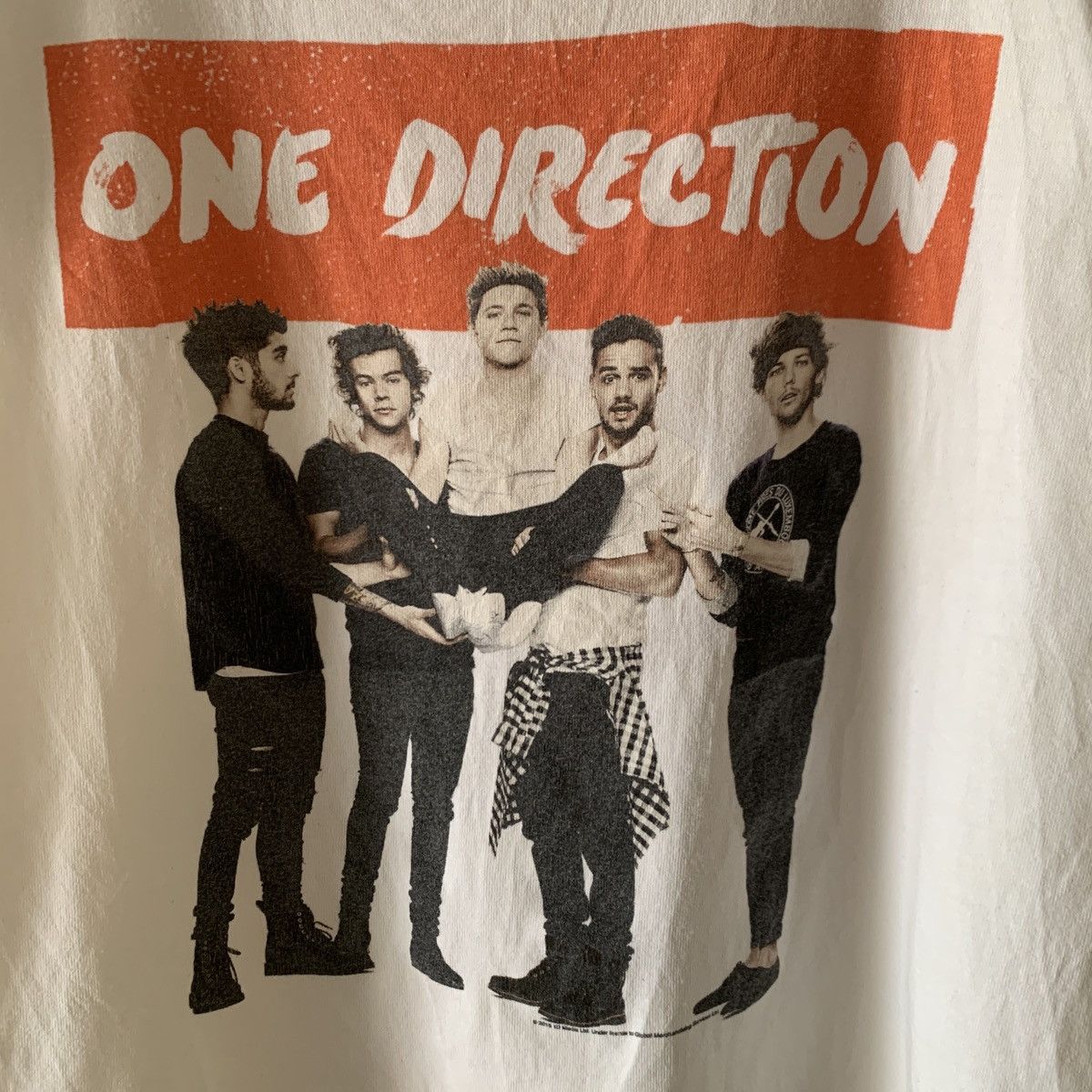 Band Tees 2015 One Direction Boyband Tee Size M / US 6-8 / IT 42-44 - 3 Thumbnail