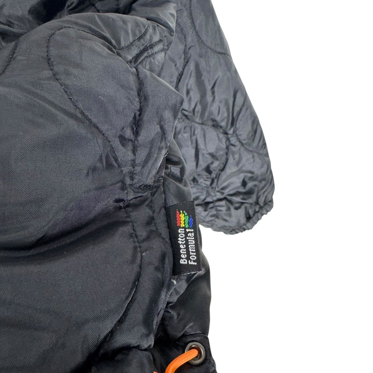 Benetton 🌟BENETTON F1 RACING REVERSIBLE QUILT JACKET Size US L / EU 52-54 / 3 - 13 Thumbnail