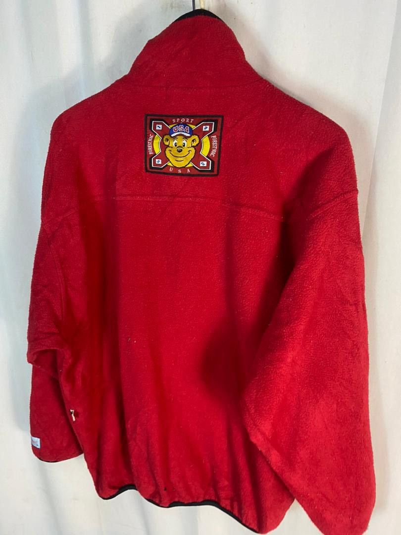 Other Vintage forestmac half zipper fleece jacket Size US L / EU 52-54 / 3 - 12 Thumbnail