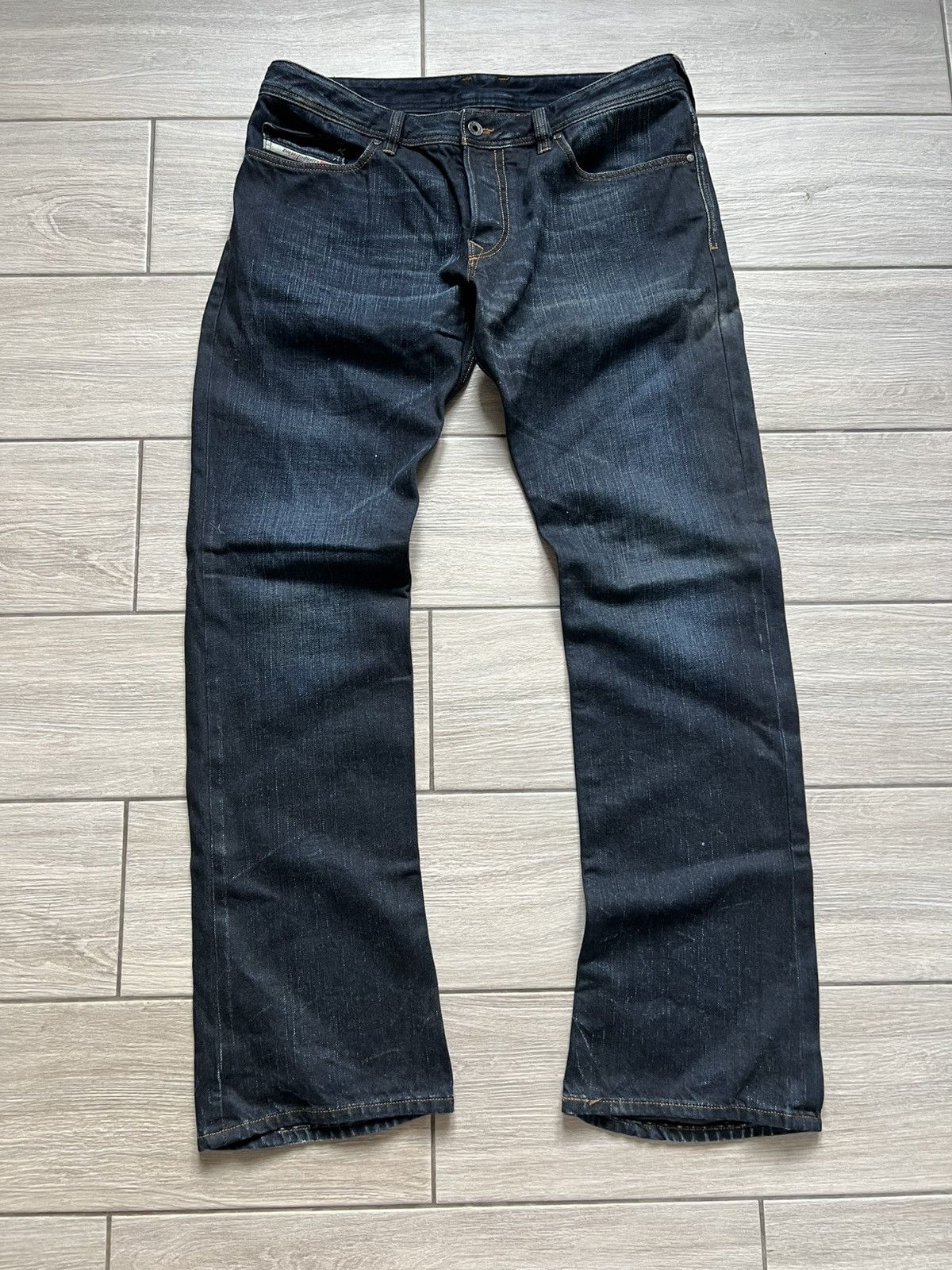 Diesel Diesel Safado Slim Straight Wash 3D Selvedge Denim Jeans Size US 36 / EU 52 - 7 Thumbnail