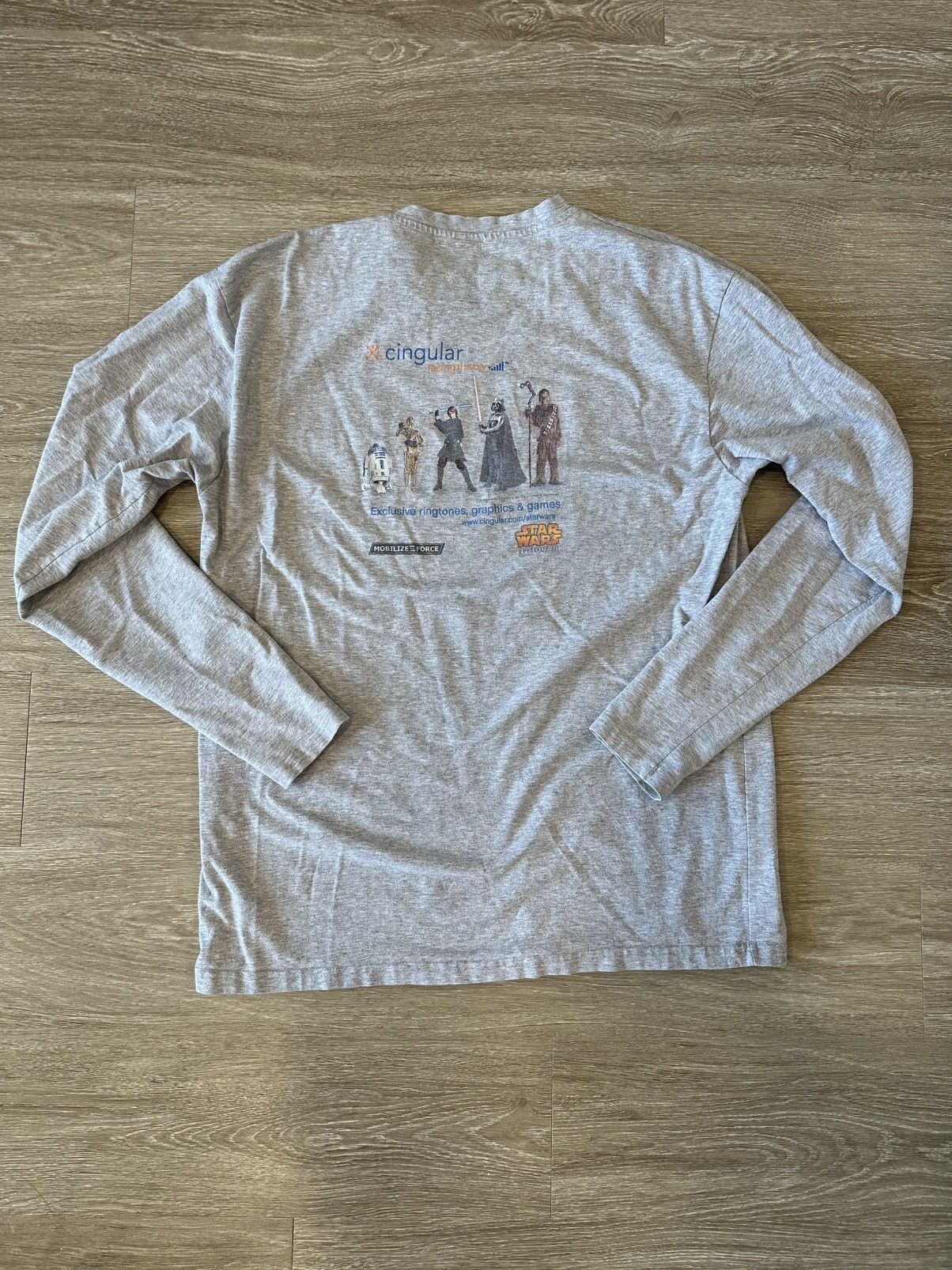 Star Wars 2005 ROTS Promo Longsleeve Size US XL / EU 56 / 4 - 4 Thumbnail