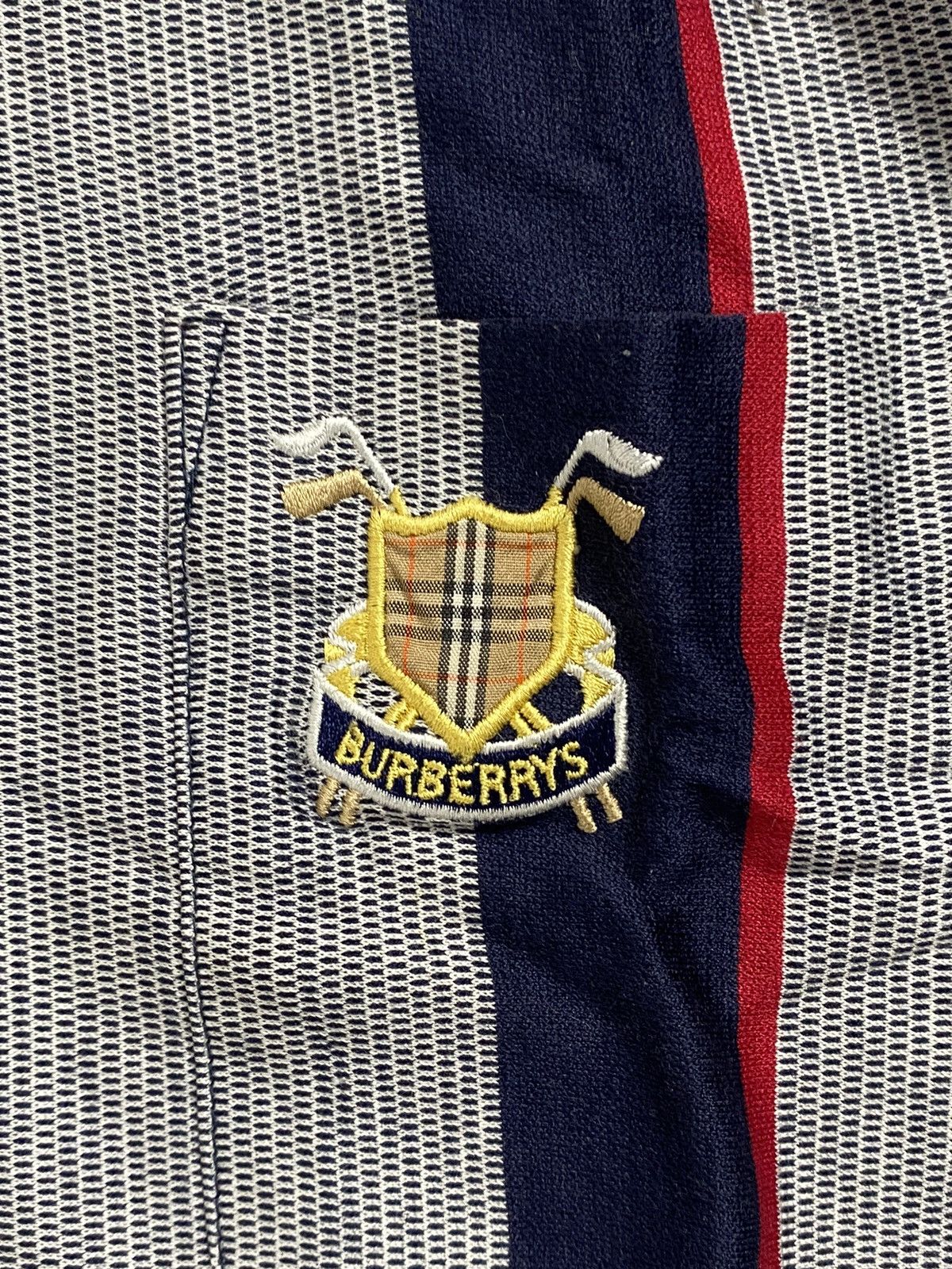 Burberry Vintage Burberrys Polo Shirt Size US L / EU 52-54 / 3 - 6 Thumbnail