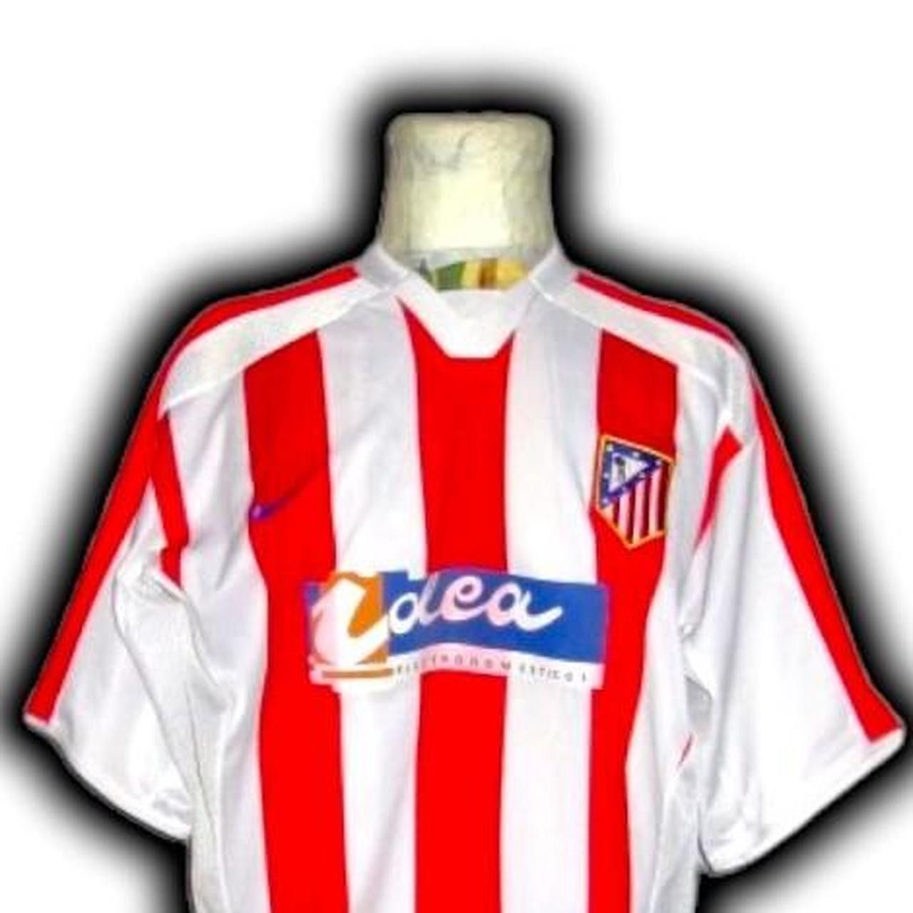 Other Atletico Madrid 2002 2003 Home Shirt Jersey Kit Size US XL / EU 56 / 4 - 1 Thumbnail