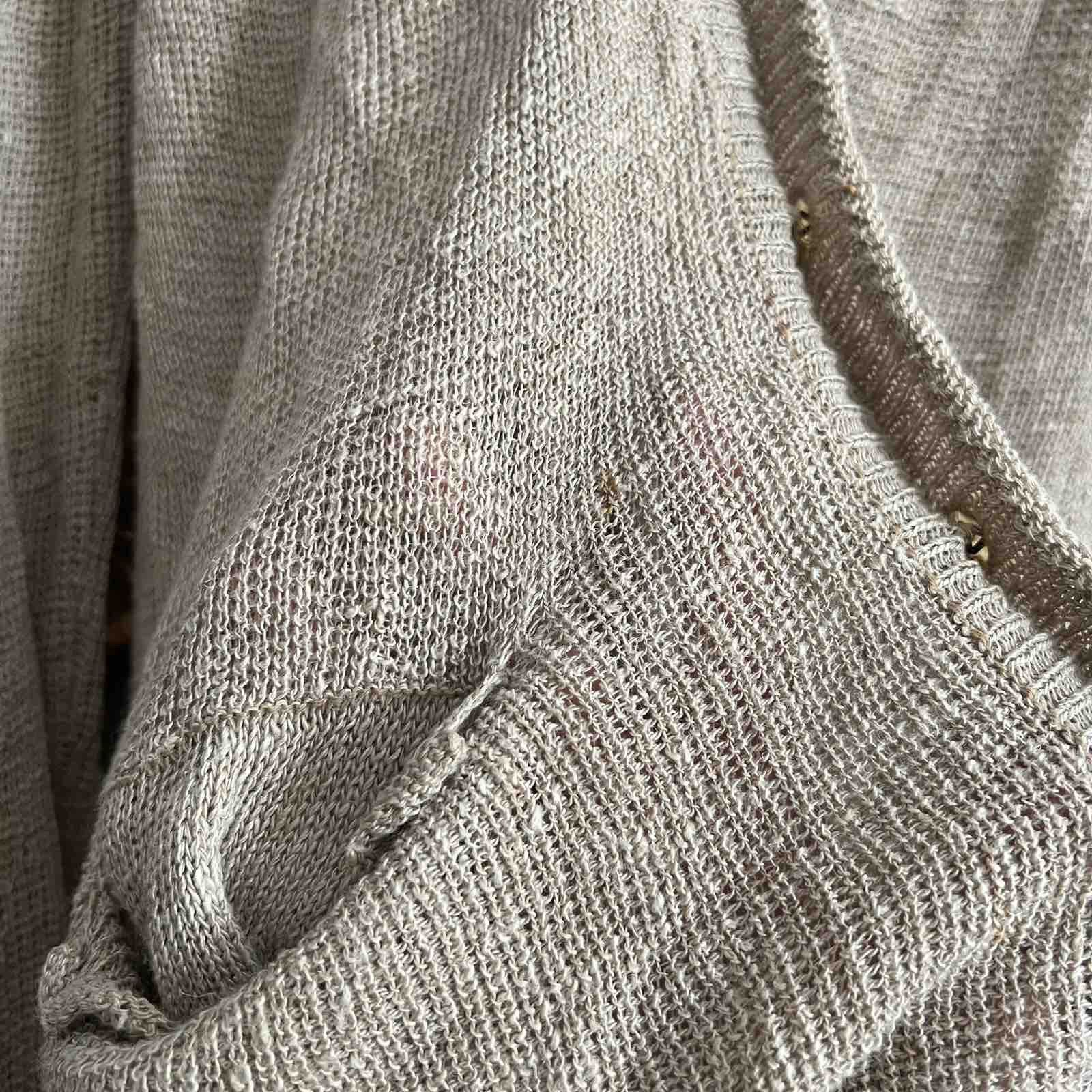 Japanese Brand × Vlas Blomme Vlas Blomme Kortrijk Cardigan Sz 3 Size US XL / EU 56 / 4 - 10 Thumbnail