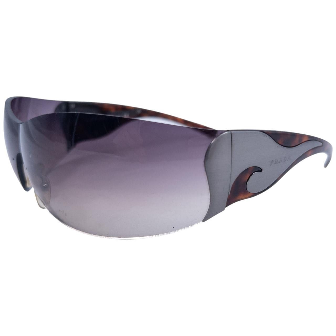 Vintage Prada Swirl Tortoise Shell Sunglasses