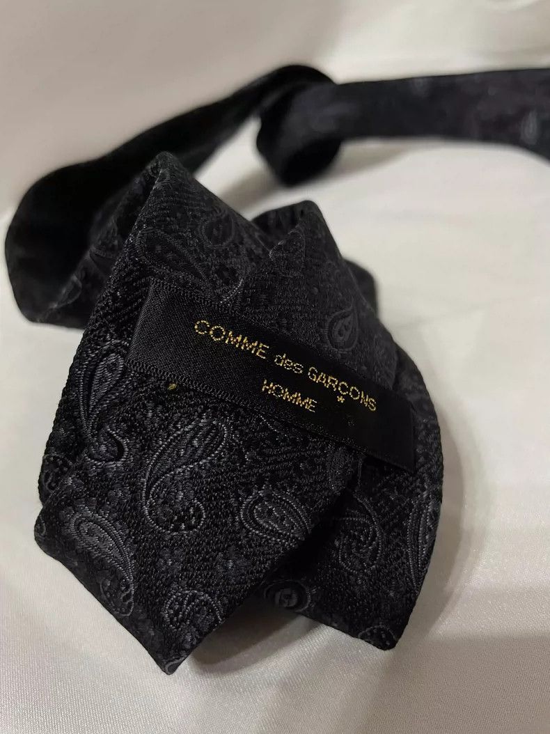 Comme des Garcons Comme des Garcons Paisley Cashew Retro Tie Size ONE SIZE - 4 Thumbnail
