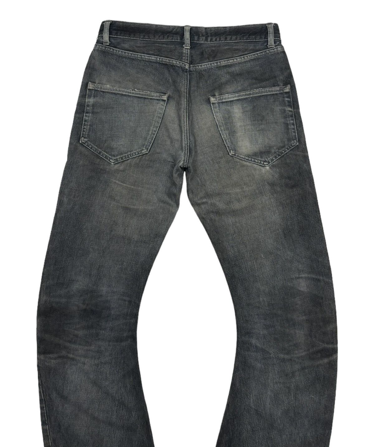 Attachment 🔥ISAMU KATAYAMA BACKLASH CURVE FLARED JEANS Size US 30 / EU 46 - 8 Thumbnail