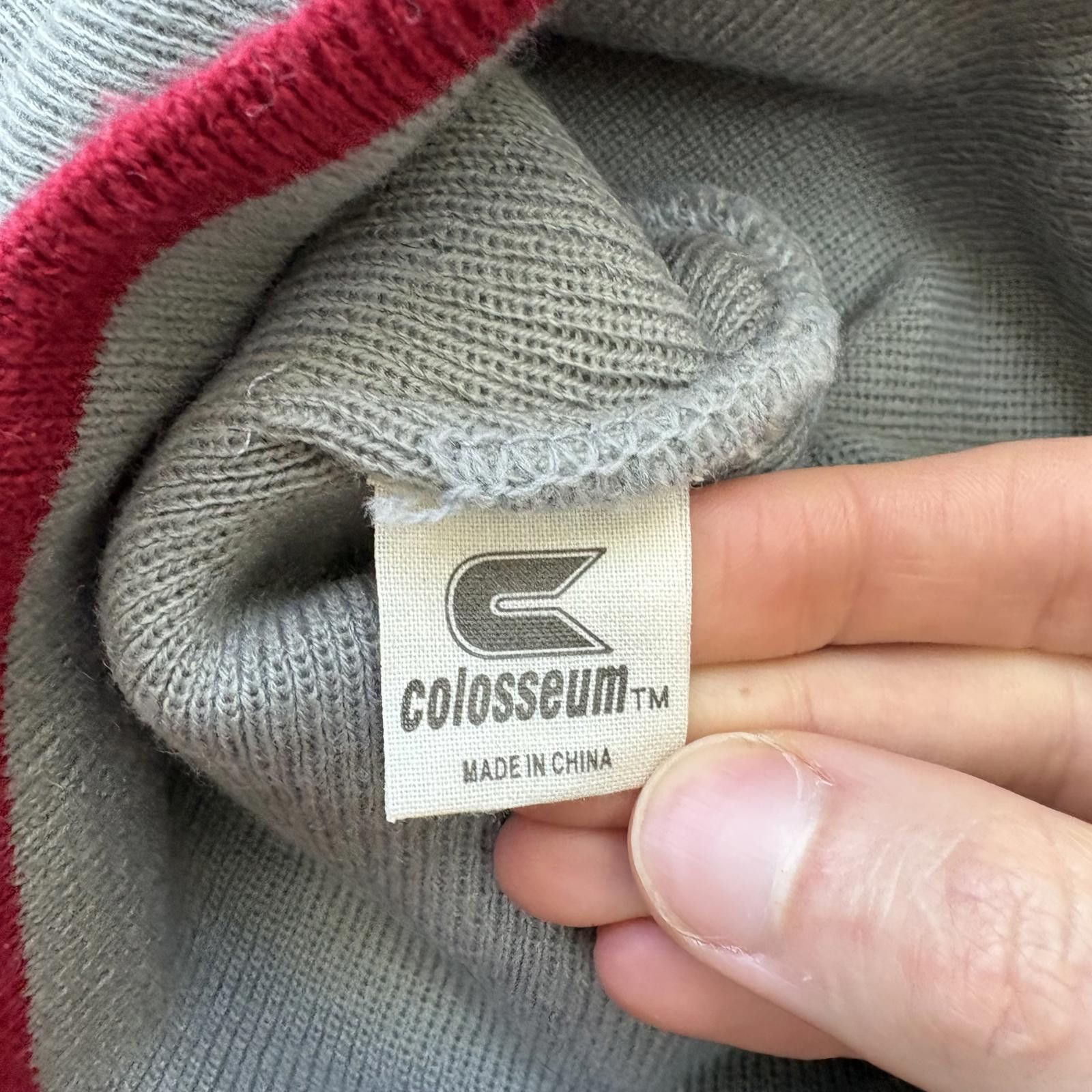 Colosseum Athletics Vintage Y2K Arkansas Razorbacks Striped Embroidered Beanie Size ONE SIZE - 4 Thumbnail
