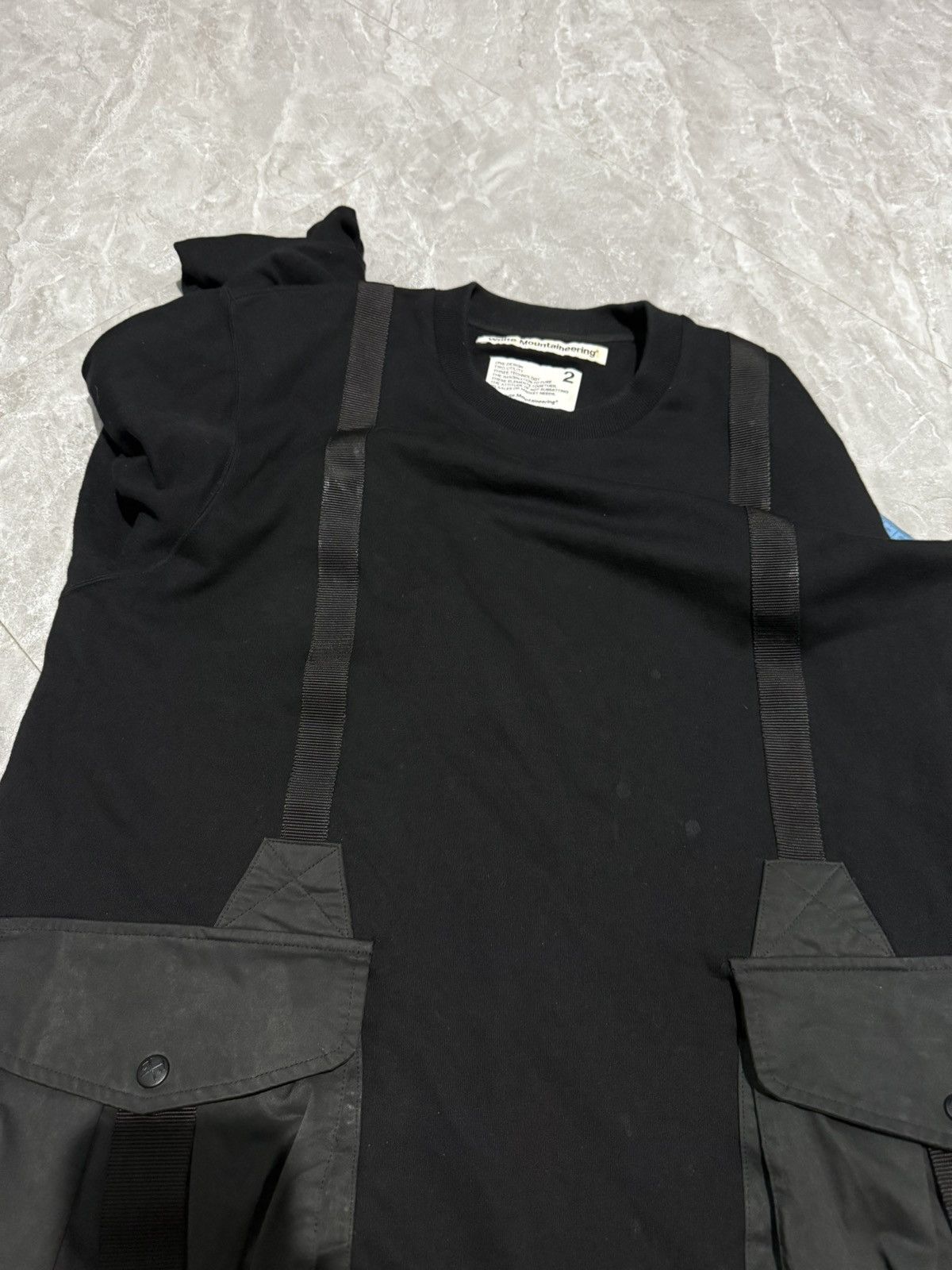 White Mountaineering White Mountaineering A/W 20 Hunting Pocket Taped Sweatshirt Size US M / EU 48-50 / 2 - 7 Thumbnail