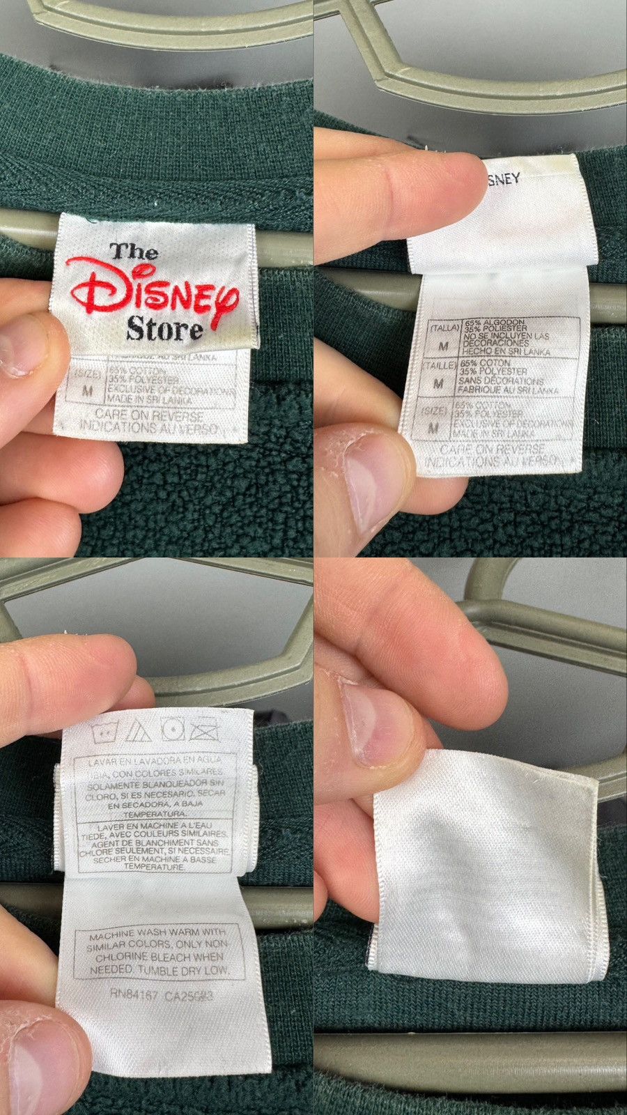 Disney Vintage Disney Winnie the Pooh & Friends Fleece Sweatshirt Size US M / EU 48-50 / 2 - 5 Thumbnail