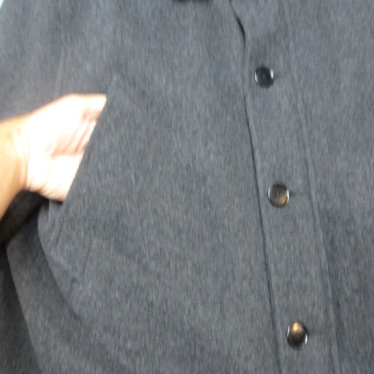 Polo Ralph Lauren Polo Ralph Lauren Car Coat Mens XL Gray Wool Blend Quilted Lined Button Front Size US XL / EU 56 / 4 - 6 Thumbnail