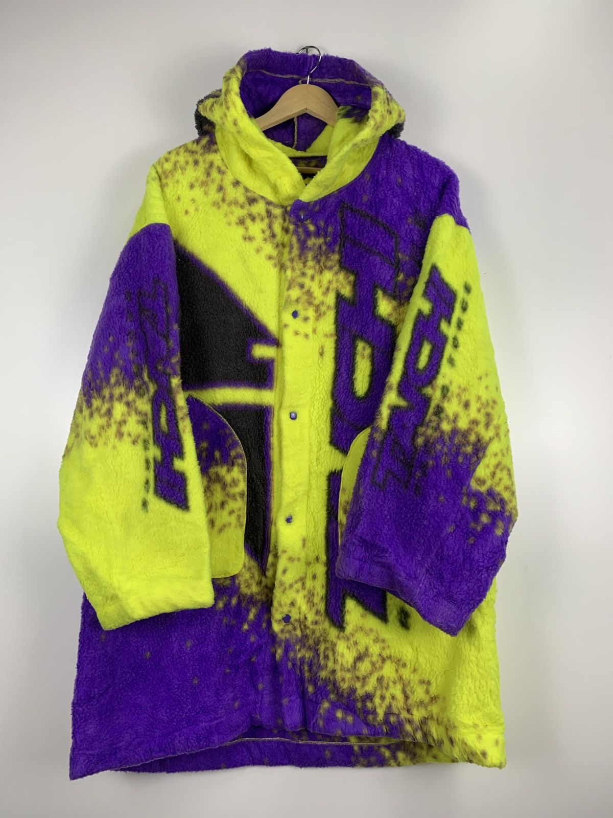Vintage Vintage RS Taichi Racing Fleece Parka Jacket Size US XXL / EU 58 / 5 - 11 Thumbnail