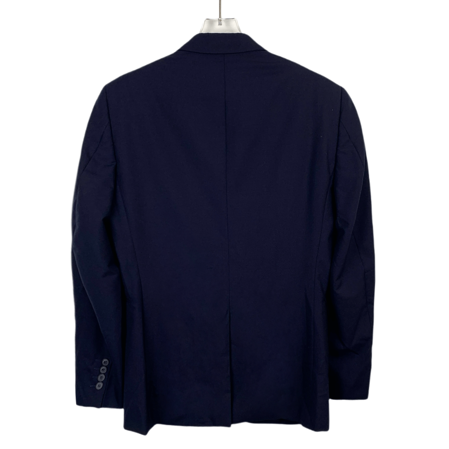 Burberry Burberry Navy Wool Single-Breasted Blazer (Size 46R) Size 46R - 7 Thumbnail