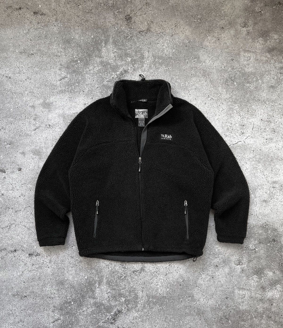 Double Pile Rab Technical Fleece Vintage RAB Double Pile Sherpa