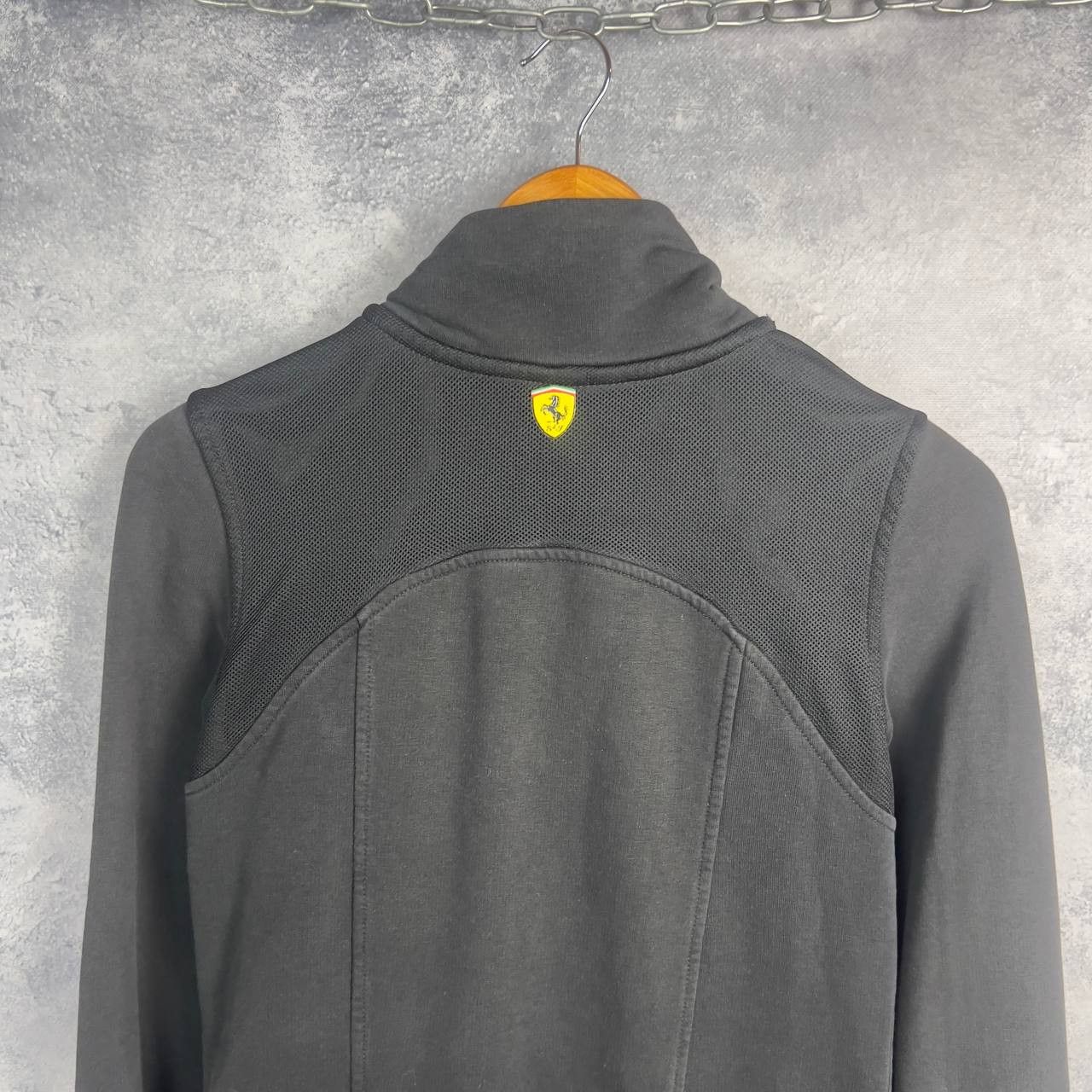 Puma Puma Ferrari Zip Sweatshirt Men's Size S Black Long Sleeve` Size US S / EU 44-46 / 1 - 7 Thumbnail