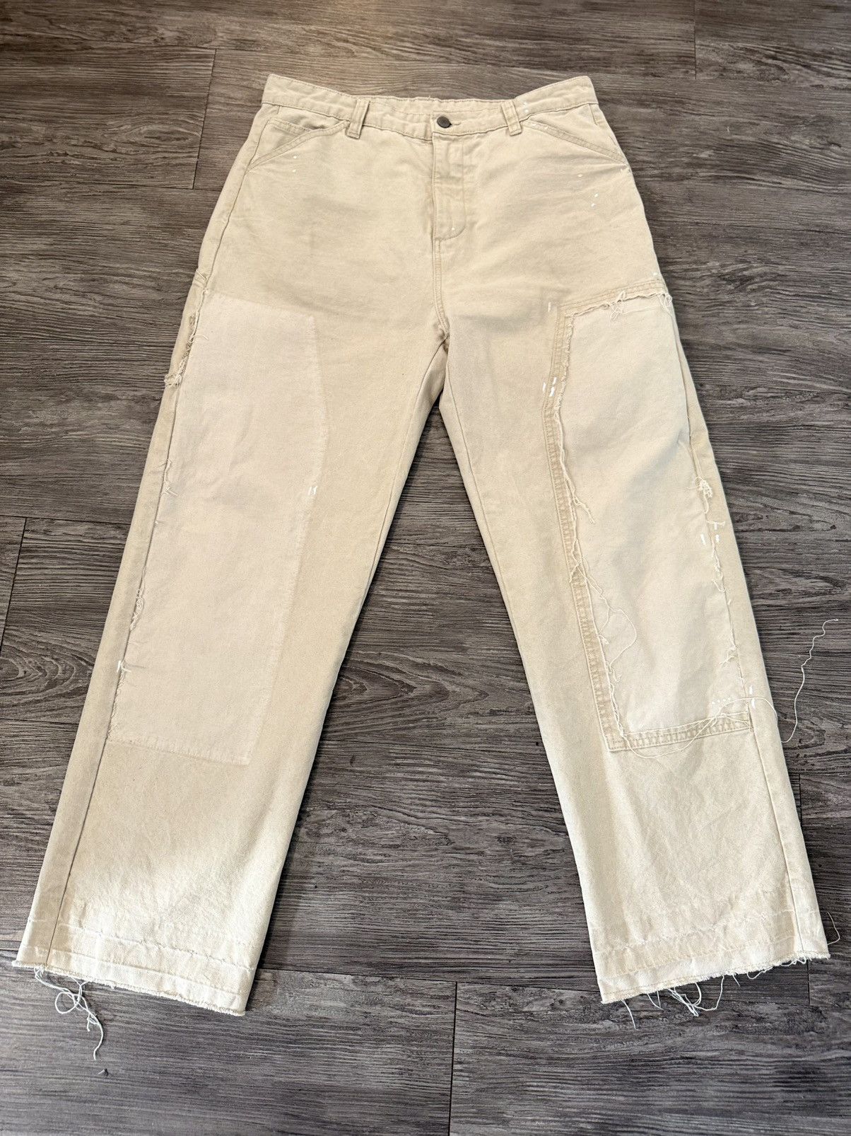 Zara Zara Tan Baggy Pants Size US 32 / EU 48 - 1 Thumbnail