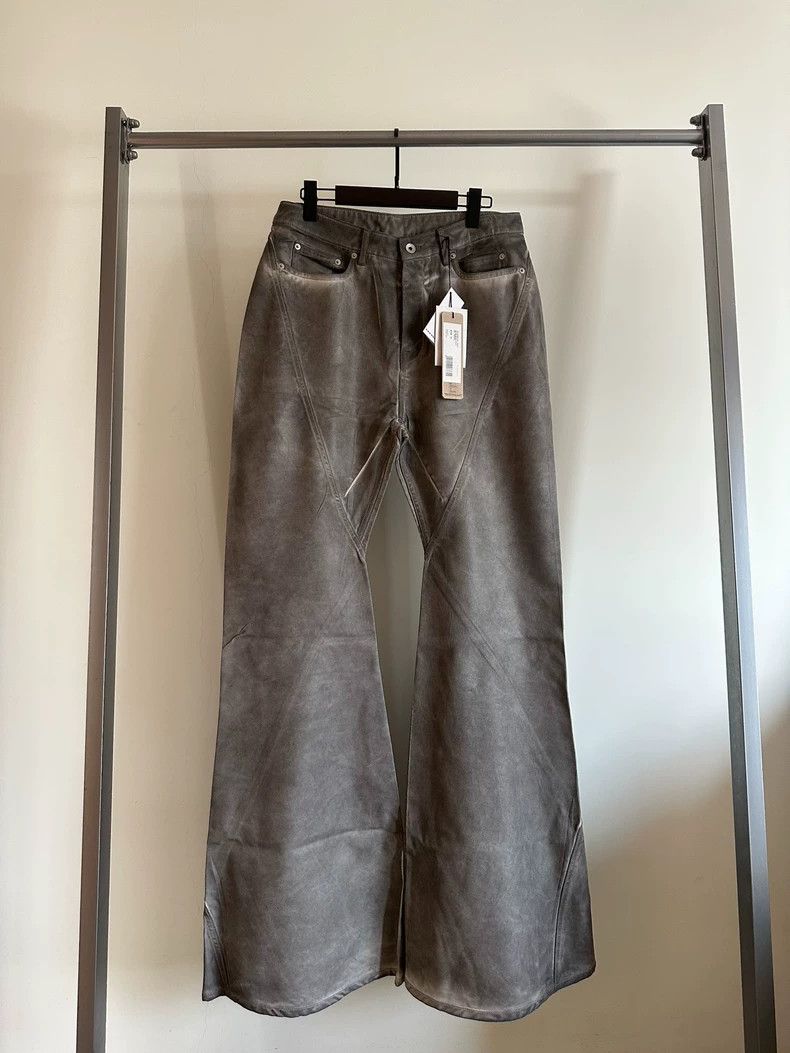 Rick Owens Rick Owens Spiral Flare Wax Jeans Size US 32 / EU 48 - 1 Thumbnail