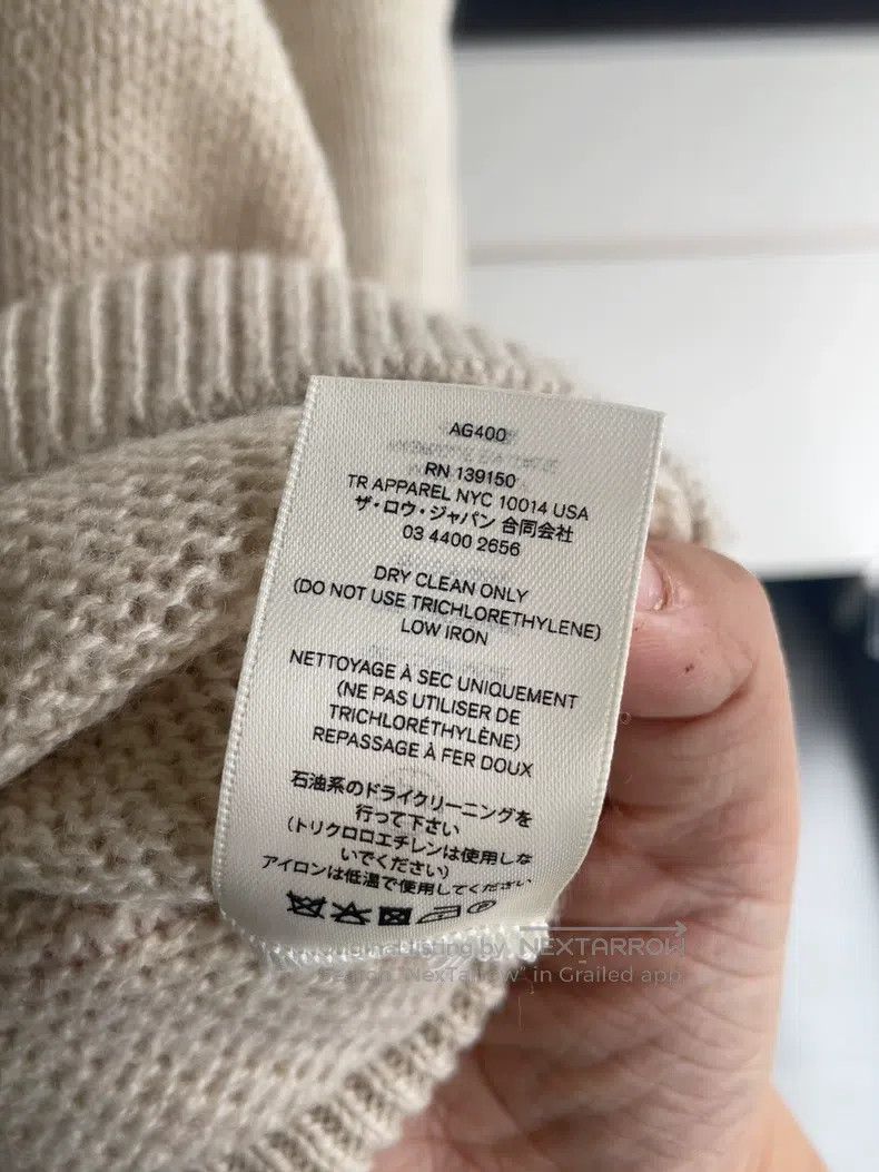 The Row The row All cashmere knitted long sleeves Size L / US 10 / IT 46 - 5 Thumbnail