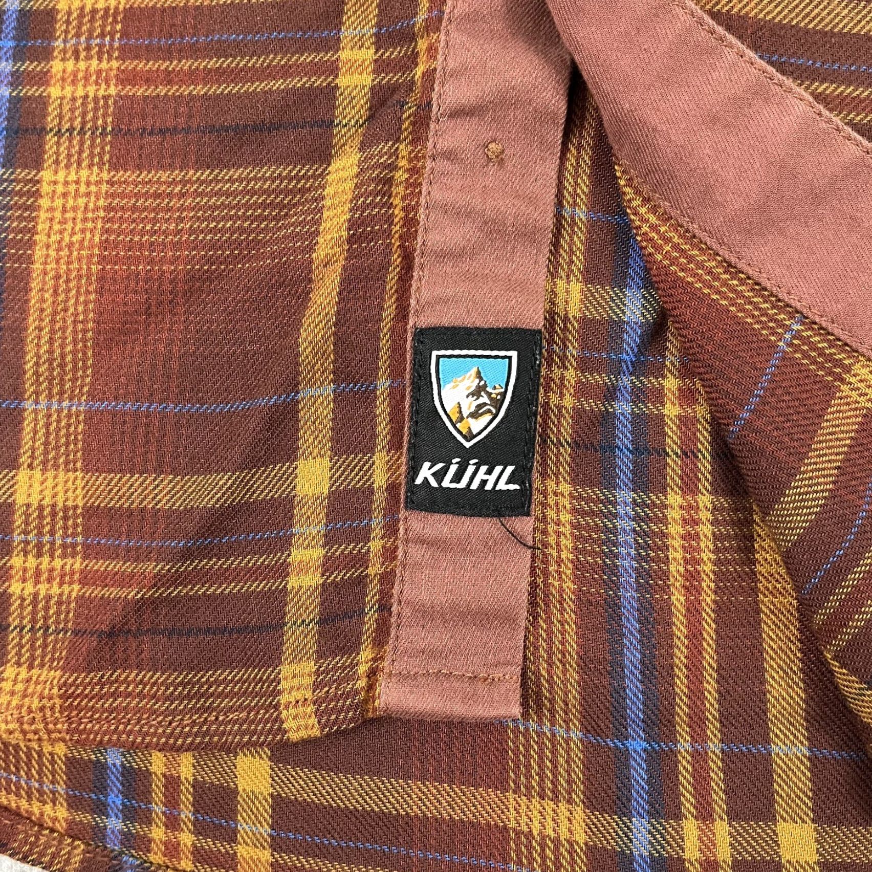 Vintage VINTAGE Kuhl Men’s Flannel Shirt Large Brown Plaid Outdoor Hiking Camping Casual Size US L / EU 52-54 / 3 - 3 Thumbnail