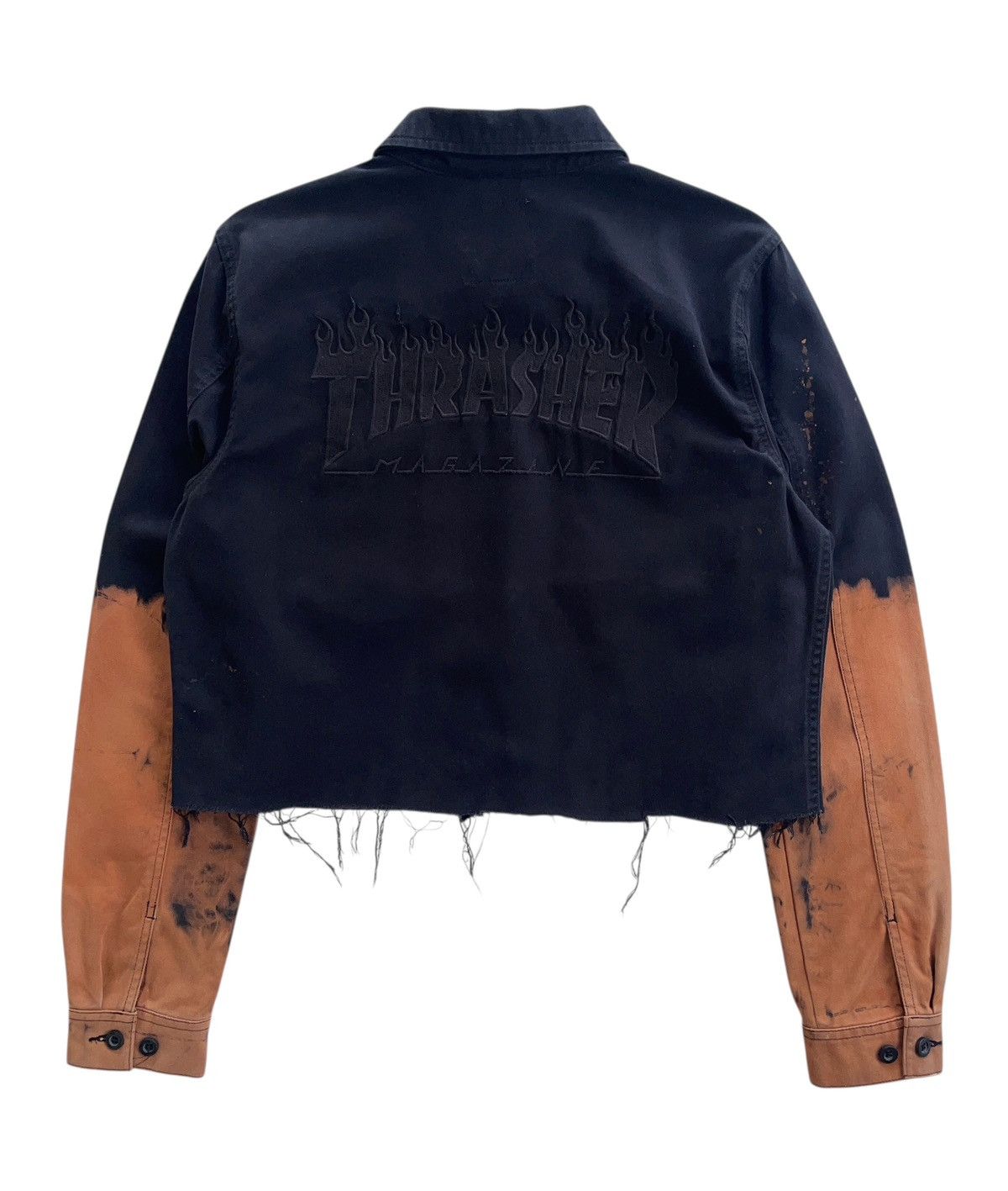 Vans X Thrasher Tie Dye Flame Cut Jacket