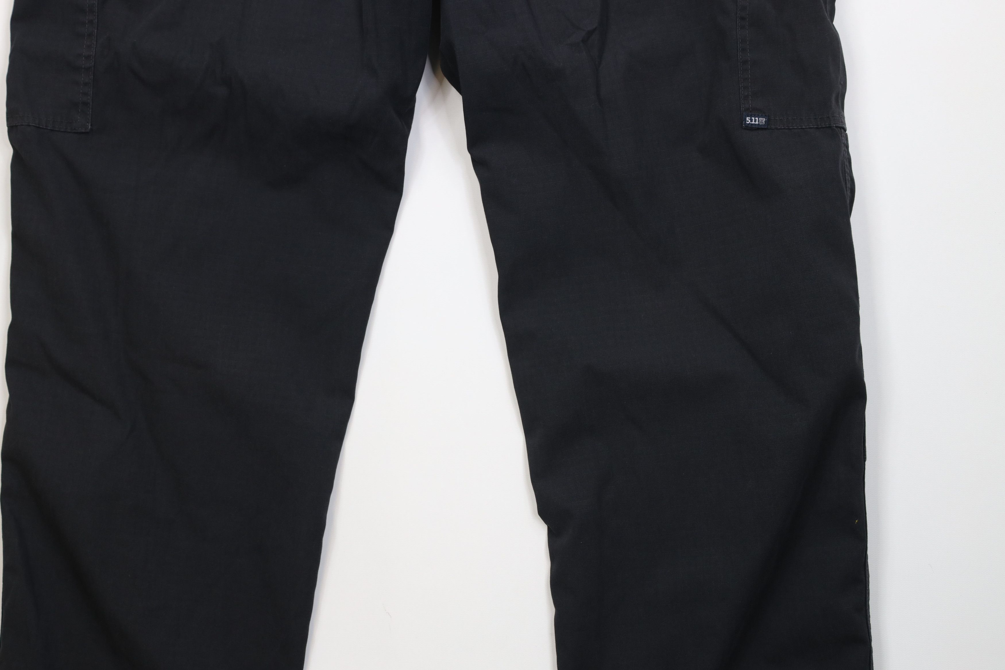 Vintage 5.11 Tactical Series Ripstop Taclite Pro Cargo Pants Black Size US 42 / EU 58 - 14 Thumbnail