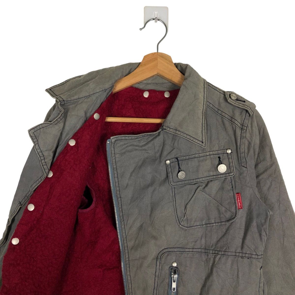 Japanese Brand 🔥Rare Pick!! Vintage Bondage Parachute Jacket Algon Quins Size US M / EU 48-50 / 2 - 10 Thumbnail