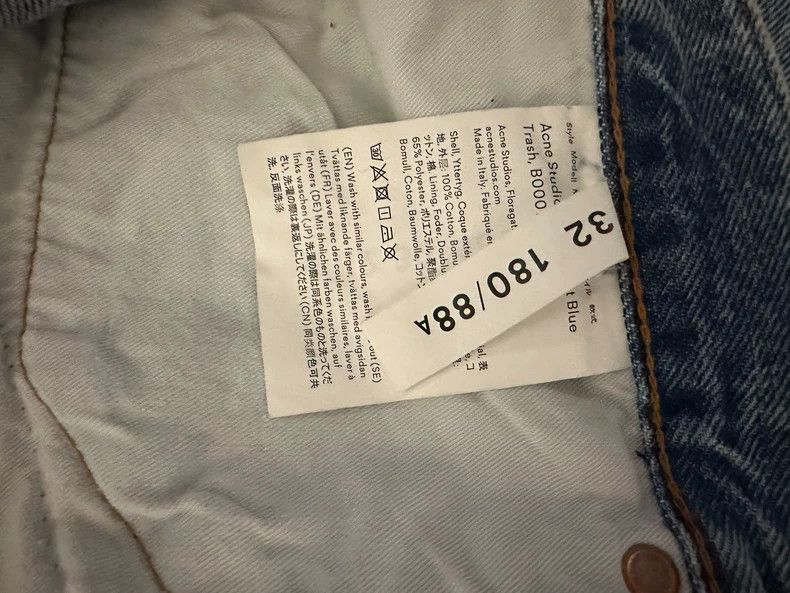 Acne Studios Acne Studios blue jeans Size US 32 / EU 48 - 4 Thumbnail