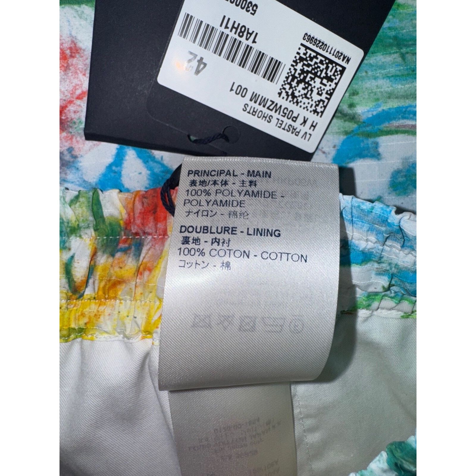 Louis Vuitton Louis Vuitton LV Pastel Monogram Logo Multicolor Watercolor Size US 26 / EU 42 - 13 Thumbnail