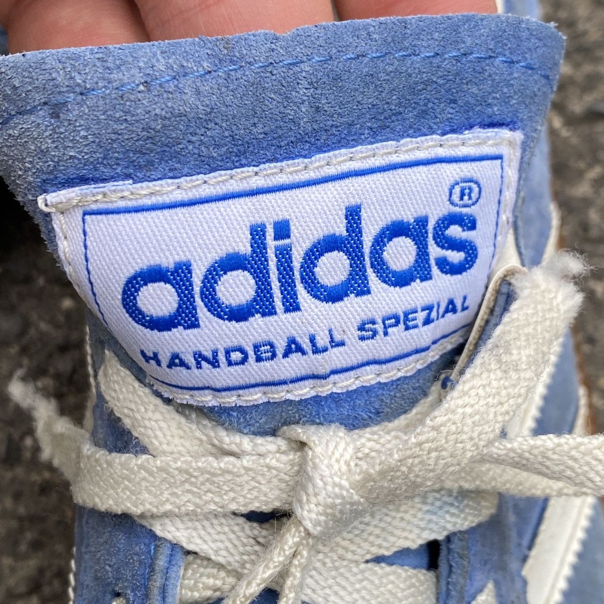 Adidas × Vintage Adidas Handball Spezial vintage rare blue sneakers us 9 Size US 9 / EU 42 - 3 Thumbnail