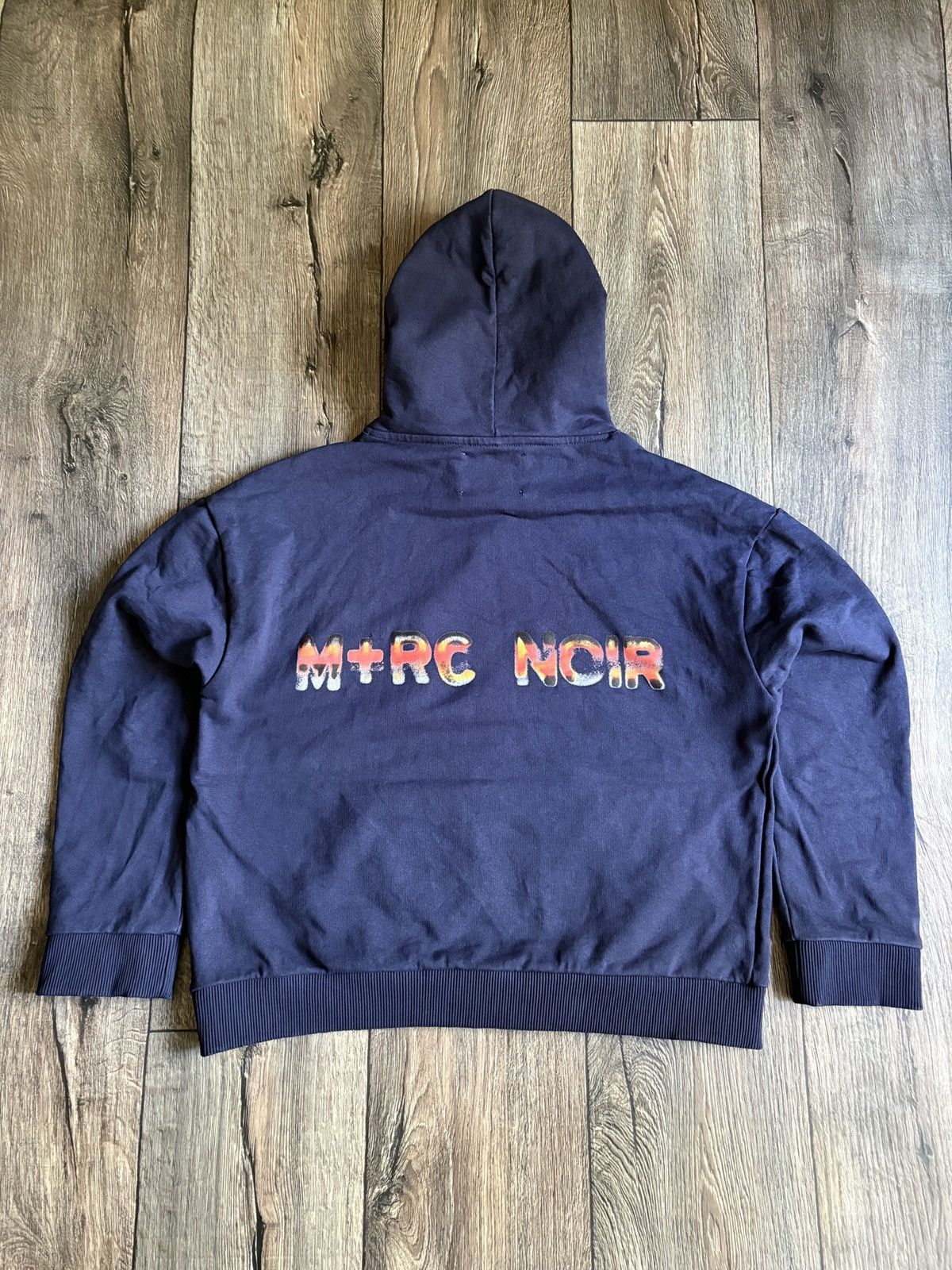 M+Rc Noir M+RC Noir Big Logo Blue Oversized Hoodie Y2K Size US S / EU 44-46 / 1 - 6 Thumbnail