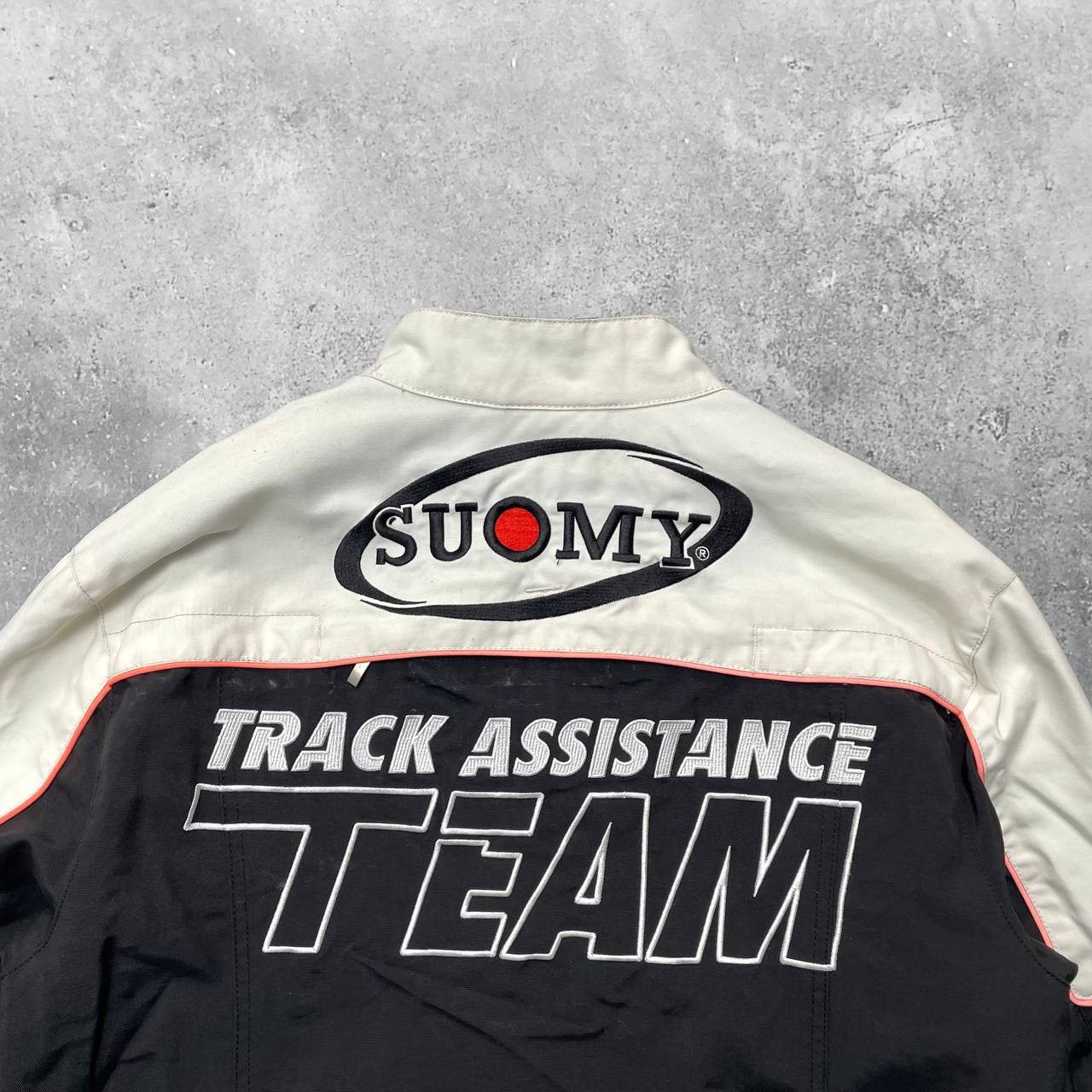 Vintage Vintage 2000s Suomy Track Assistance Team Racing Jacket Size US L / EU 52-54 / 3 - 20 Thumbnail
