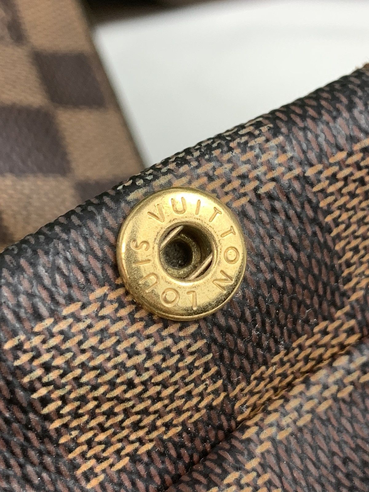 Louis Vuitton Louis Vuitton Damier Ebene Cabas Beaubourg Tote Bag Size ONE SIZE - 16 Thumbnail