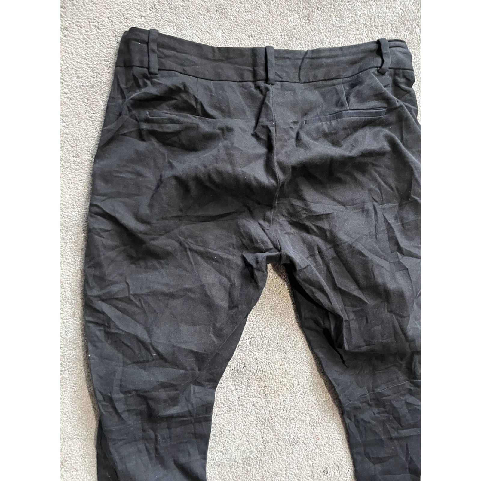 J.Crew J.CREW Size 4 Black 18850 Minnie Side Zip Skinny Ankle Dress Pants Size 27" / US 4 / IT 40 - 4 Thumbnail