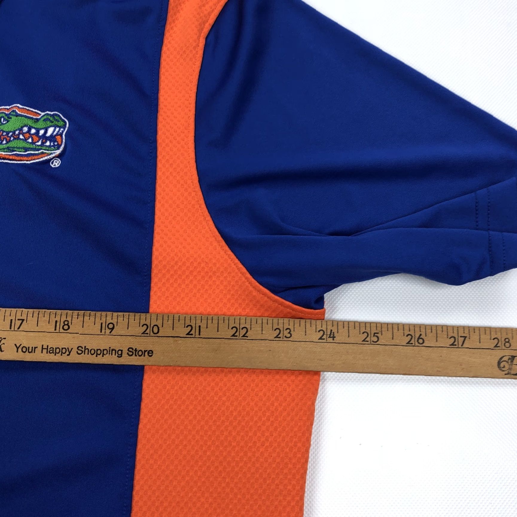 Vintage VINTAGE Florida Gators Polo Shirt XL/XG Blue Orange Florida Logo Mens Athletic Size US XL / EU 56 / 4 - 6 Thumbnail
