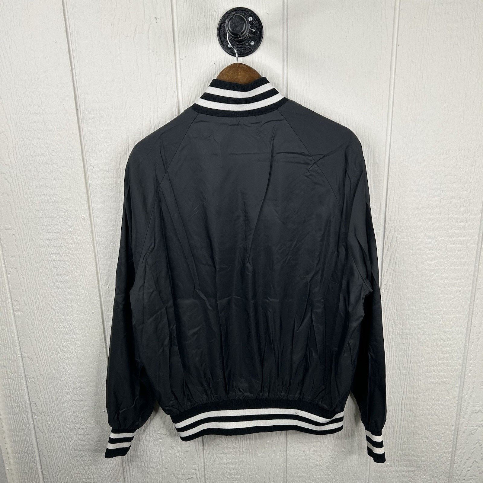 & Other Stories 80’s Black Pittsburgh Steelers Bomber Varsity Jacket Size XL Size US XL / EU 56 / 4 - 3 Thumbnail