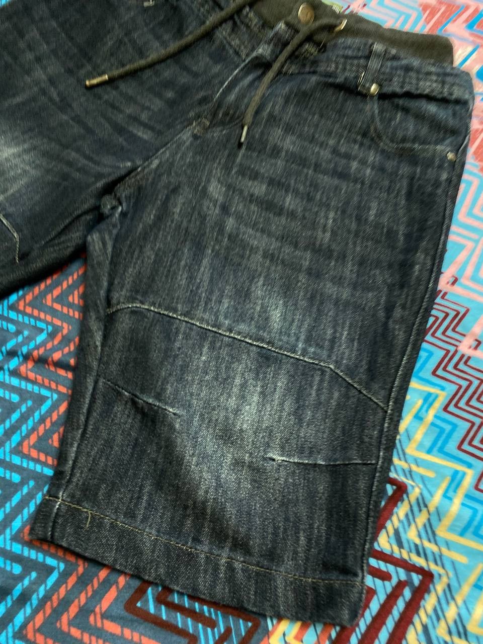 Japanese Brand × No Fear Vintage Baggy Shorts No Fear Streetwear Rare Denim Casual Size US 34 / EU 50 - 15 Thumbnail