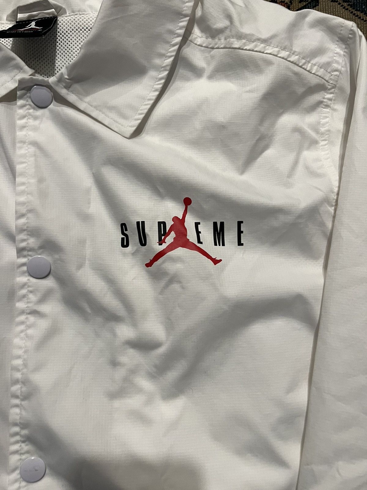 Jordan Brand × Supreme Jordan X Supreme Coaches Jacket Size US L / EU 52-54 / 3 - 2 Thumbnail